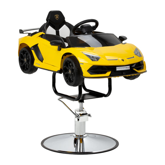 Lasten kampaamotuoli Gabbiano Lamborghini - keltainen