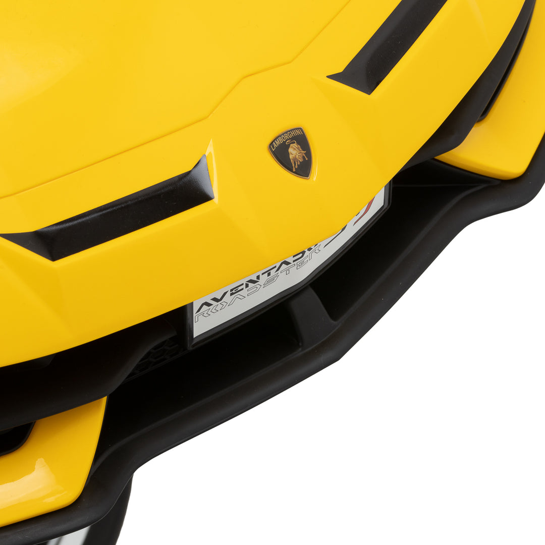 Kinderkappersstoel Auto Lamborghini Geel - afbeelding 14