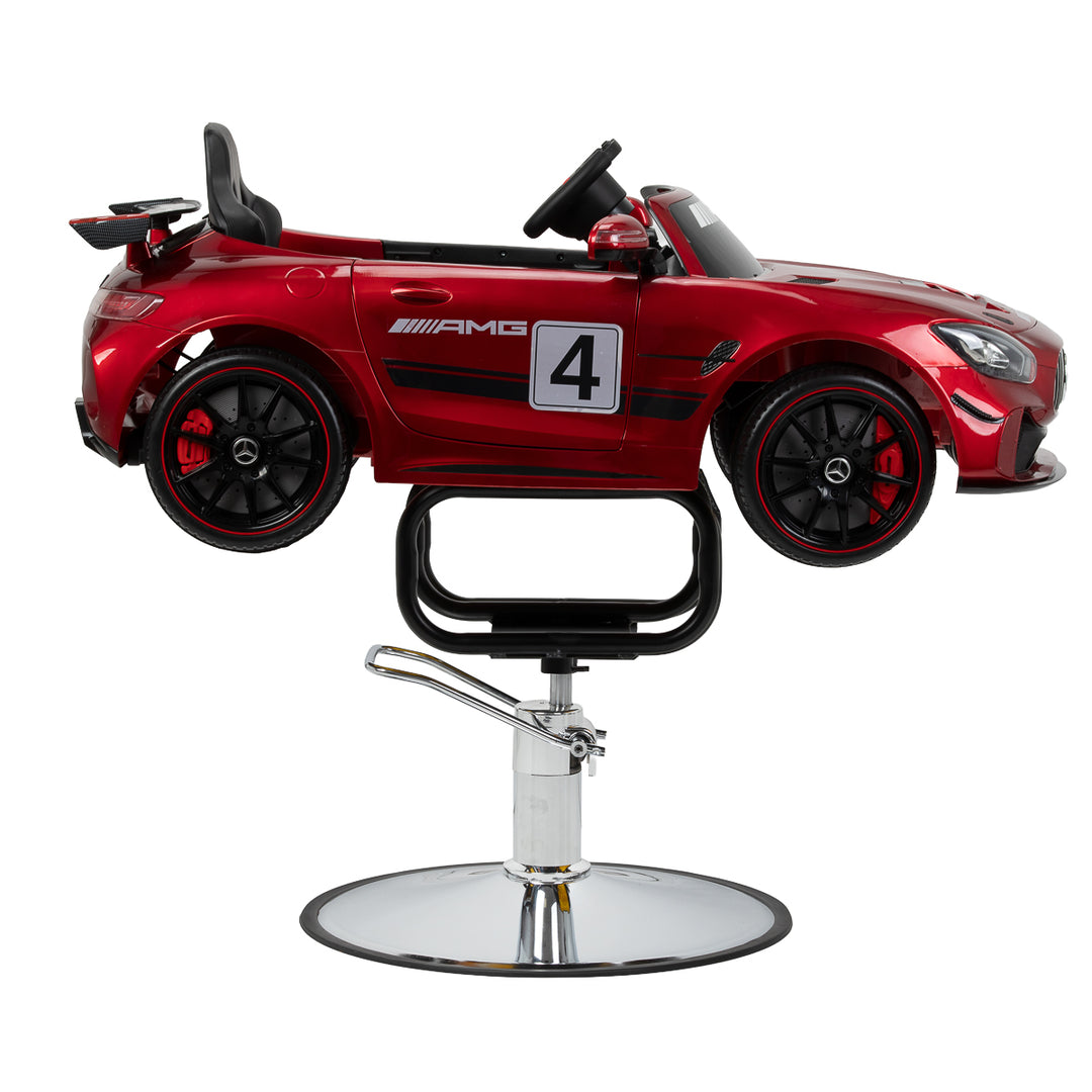 Kinderkappersstoel Auto Mercedes Rood - afbeelding 2