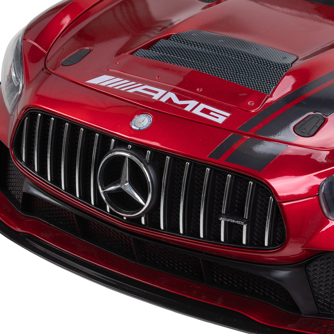 Kinderkappersstoel Auto Mercedes Rood - afbeelding 6