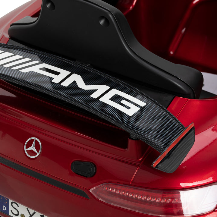 Kinderkappersstoel Auto Mercedes Rood - afbeelding 12