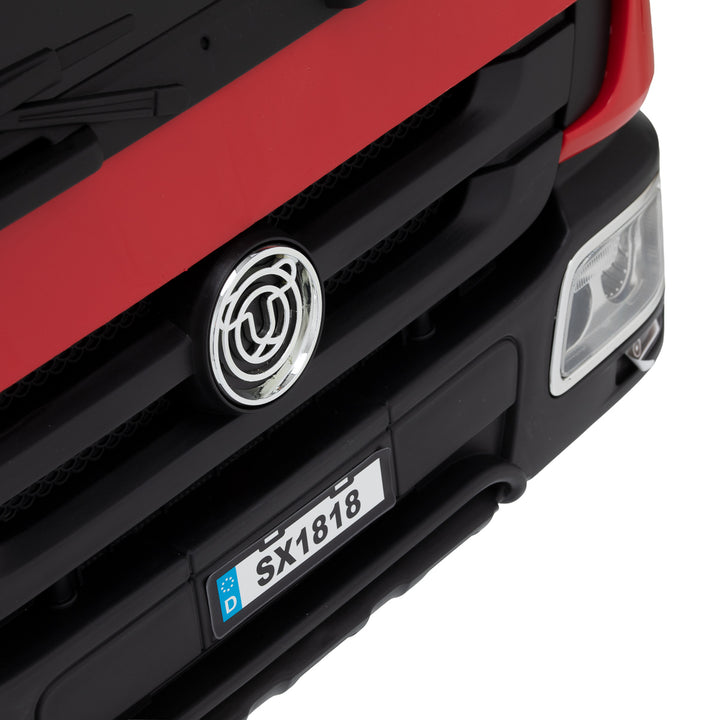 Kinderkappersstoel Brandweer Rood - afbeelding 8