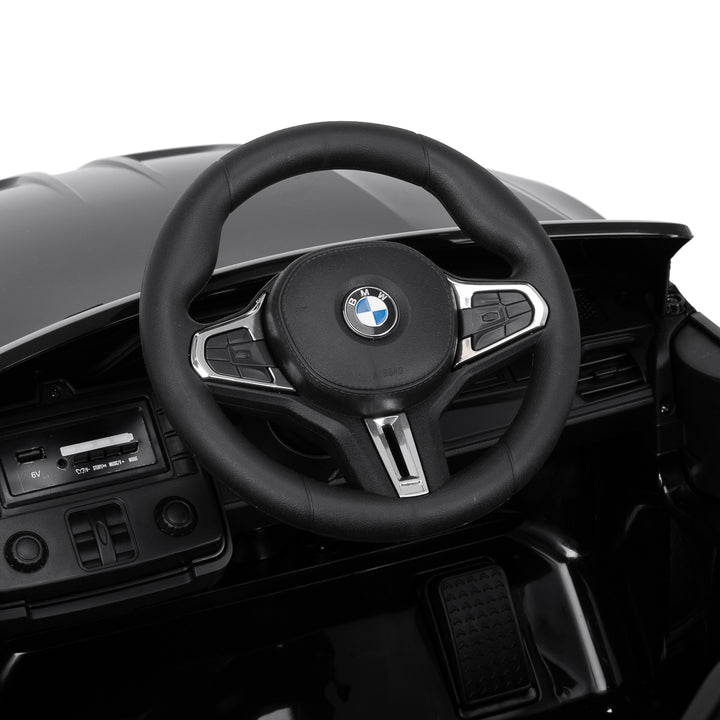 Kinderkappersstoel Auto BMW Zwart - afbeelding 6