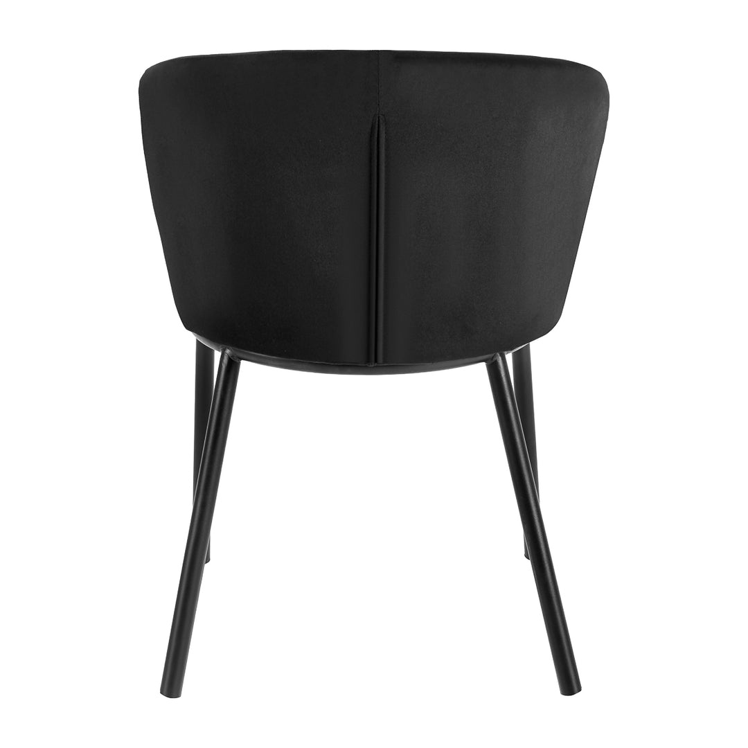 Salonstoel 4Rico Linea Zwart - afbeelding 3