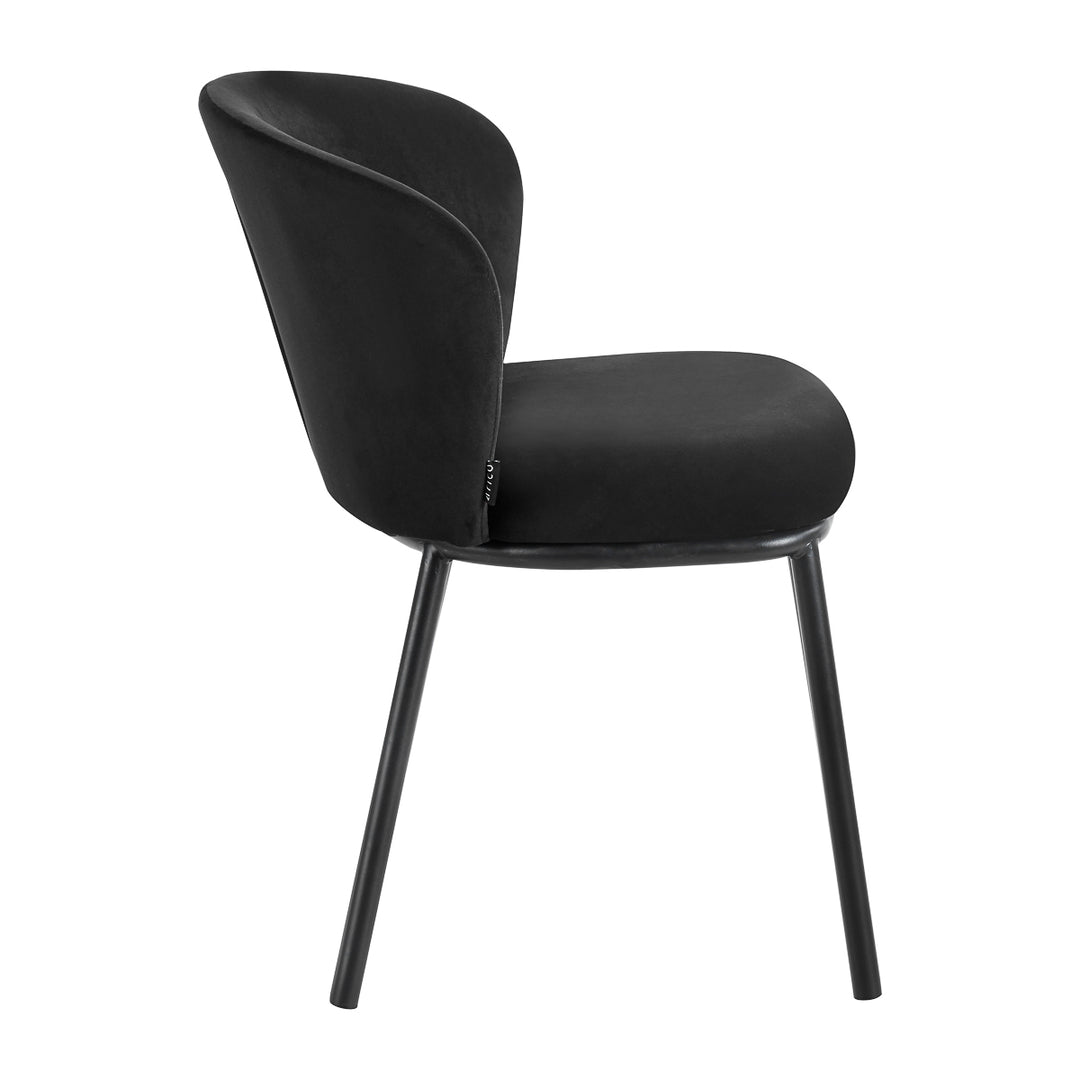Salonstoel 4Rico Linea Zwart - afbeelding 4