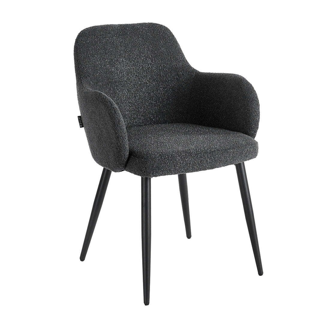 Salonstoel 4Rico Intra Zwart