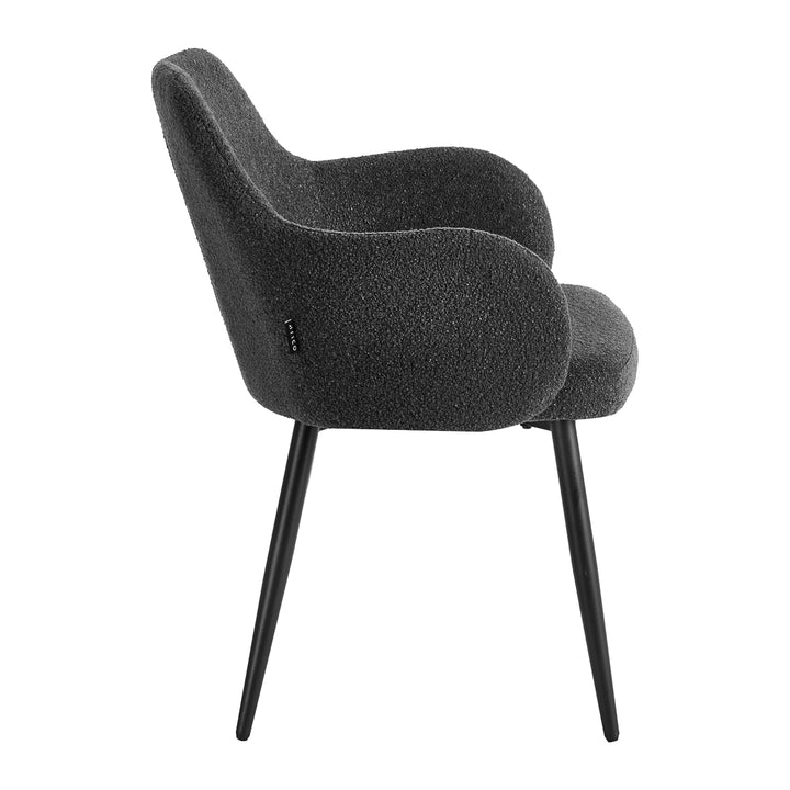 Salonstoel 4Rico Intra Zwart - afbeelding 2