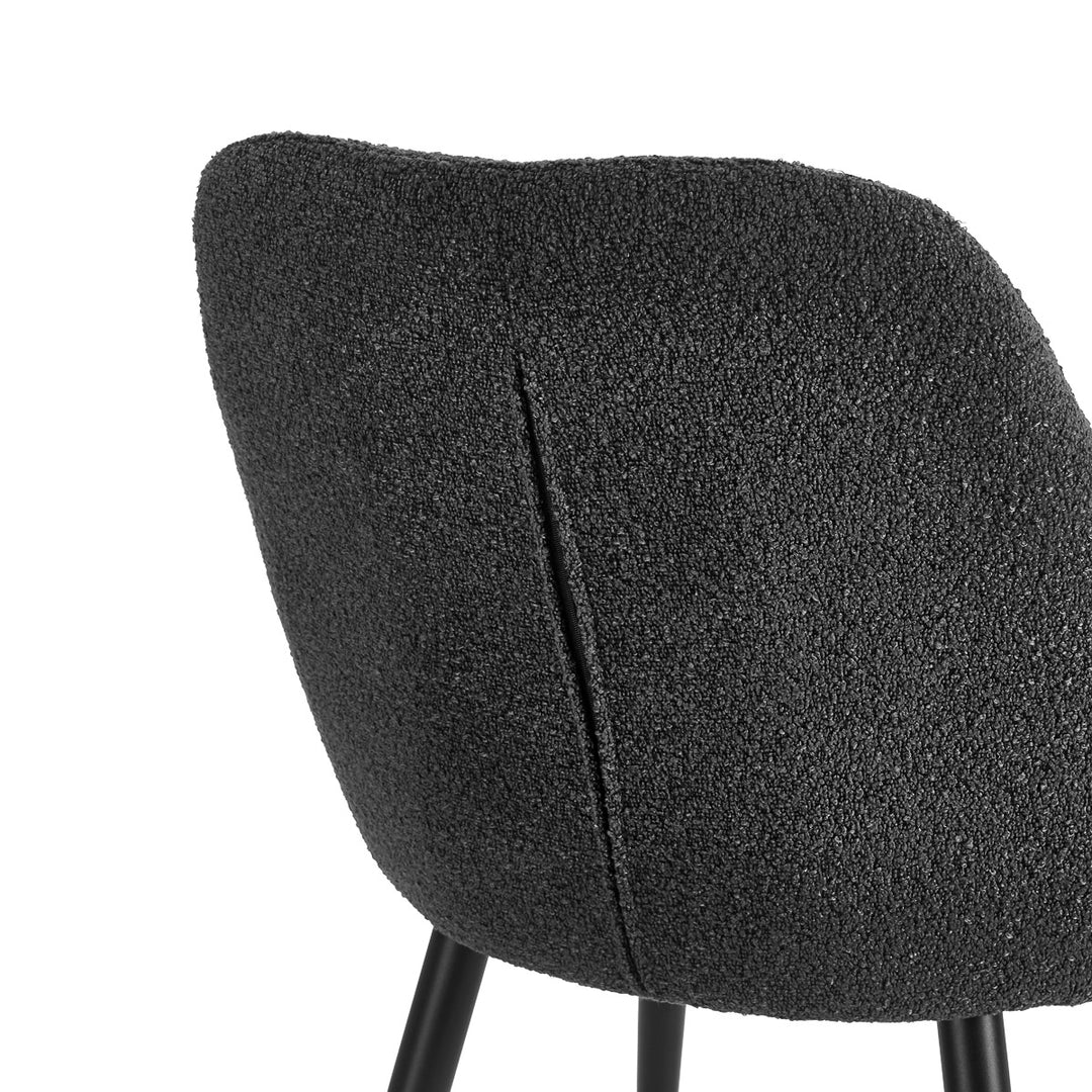 Salonstoel 4Rico Intra Zwart - afbeelding 5