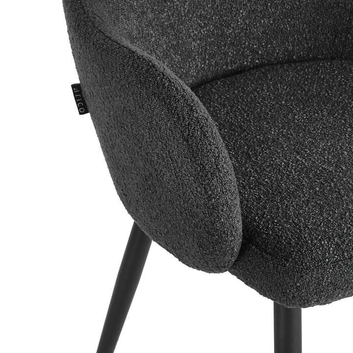 Salonstoel 4Rico Intra Zwart - afbeelding 7