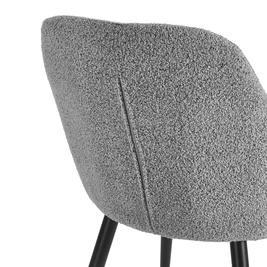 Salonstoel 4Rico Intra Grijs - afbeelding 5