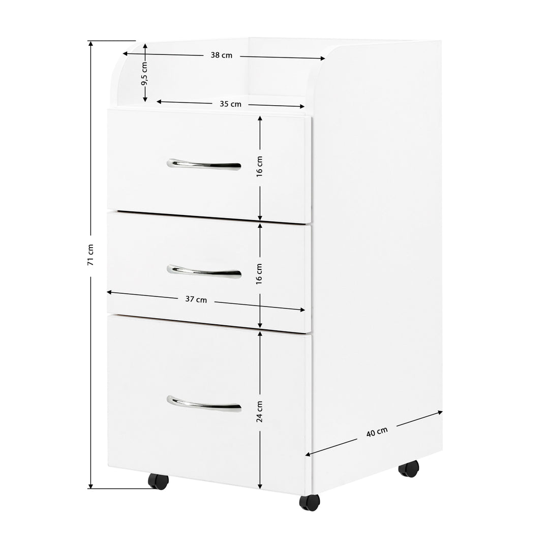 Roltafel Kombi Wit - afbeelding 6