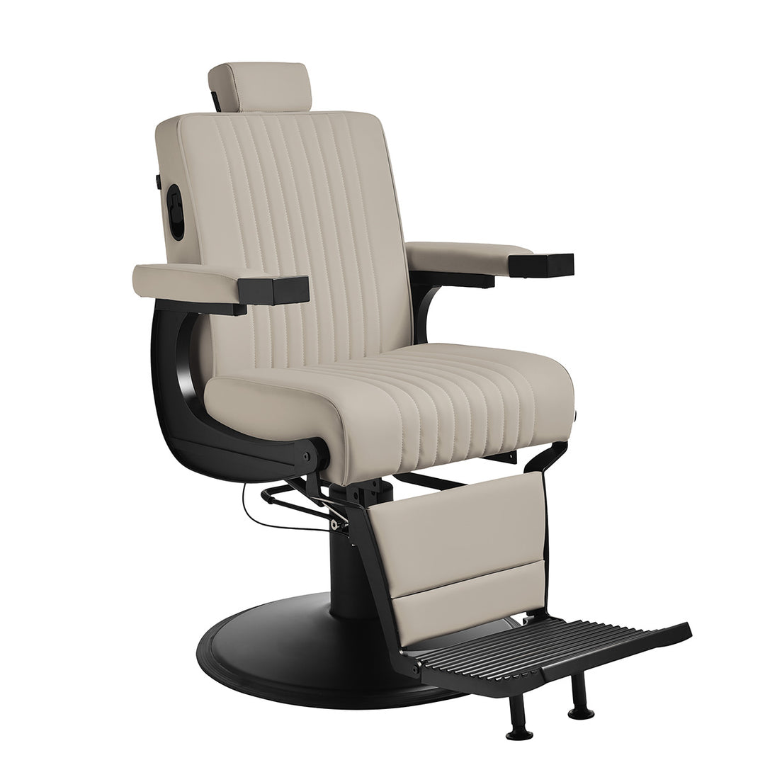 Barberstoel Gabbiano Levi Grijs