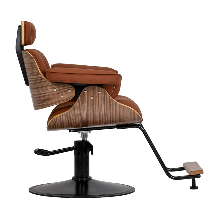 Kappersstoel Gabbiano Florence Bruin - afbeelding 2