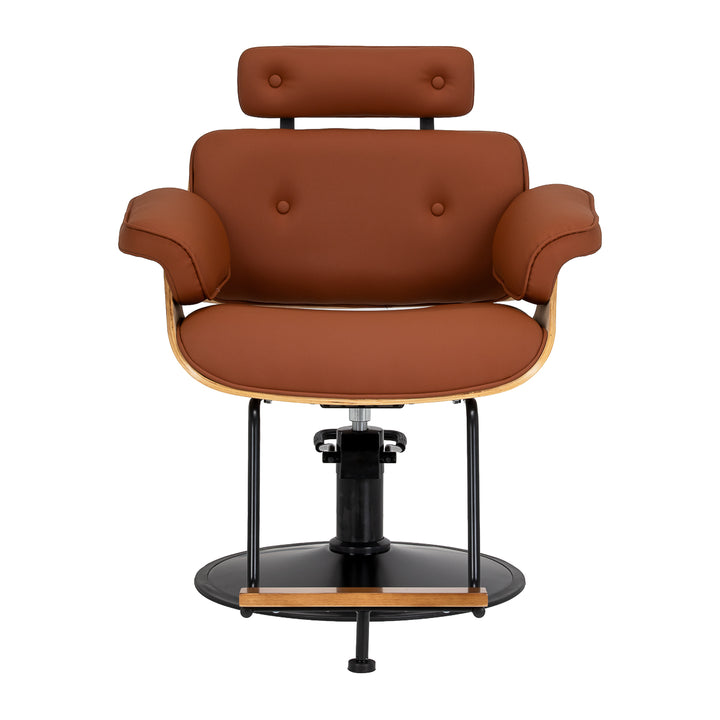 Kappersstoel Gabbiano Florence Bruin - afbeelding 3