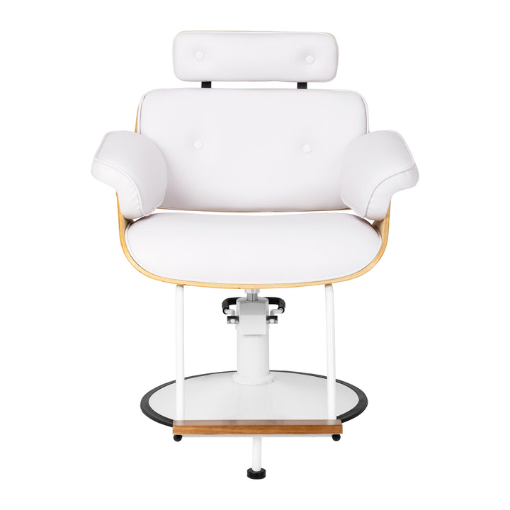 Kappersstoel Gabbiano Florence Wit - afbeelding 3