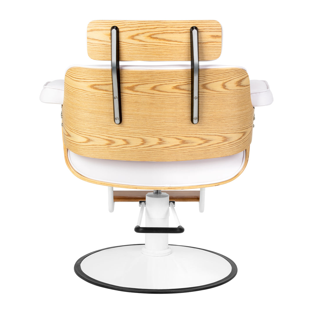 Kappersstoel Gabbiano Florence Wit - afbeelding 4