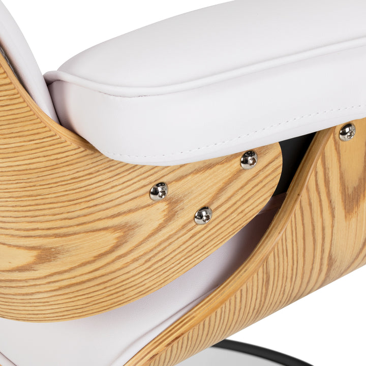 Kappersstoel Gabbiano Florence Wit - afbeelding 6
