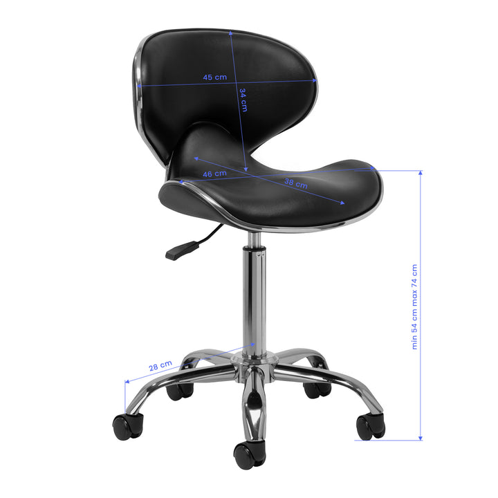 Kruk Gabbiano Q-4599 v2 Zwart - afbeelding 7