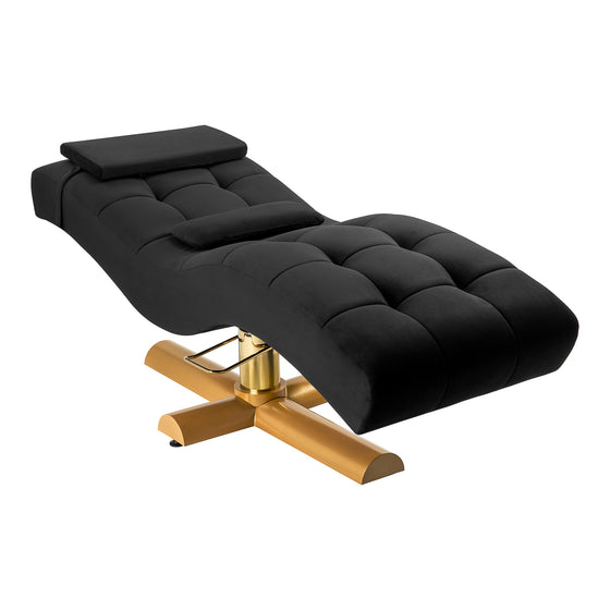 Ripsituoli Sillon Corona - musta ja kulta