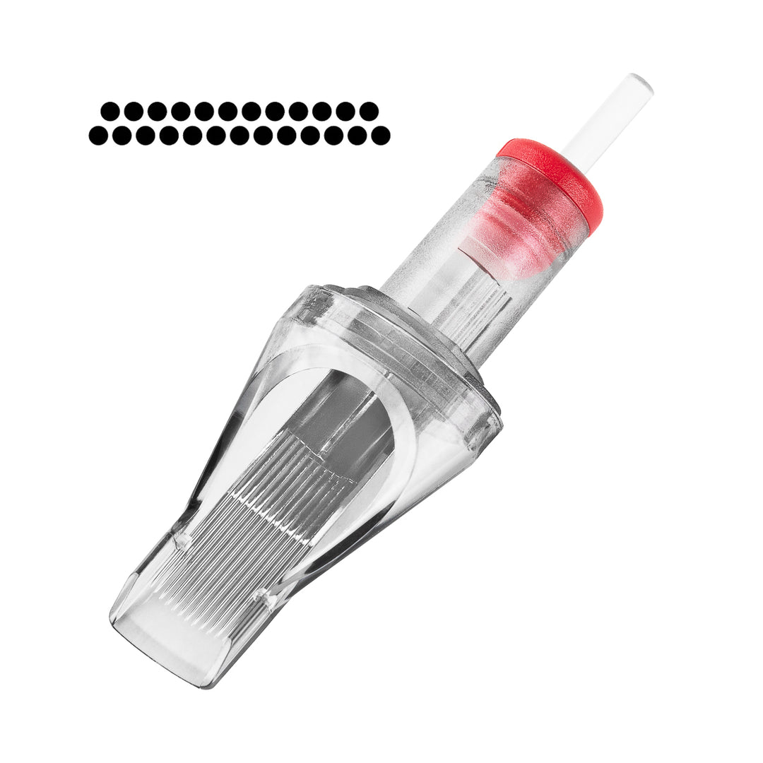 Tattoo Naalden Cartridge Soft Edge Magnum 25RM 0.35 mm El Cartel V2 10 st