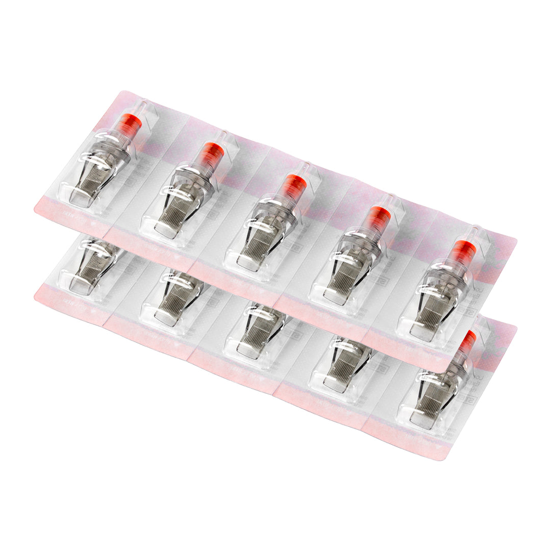 Tattoo Naalden Cartridge Soft Edge Magnum 25RM 0.35 mm El Cartel V2 10 st - afbeelding 4