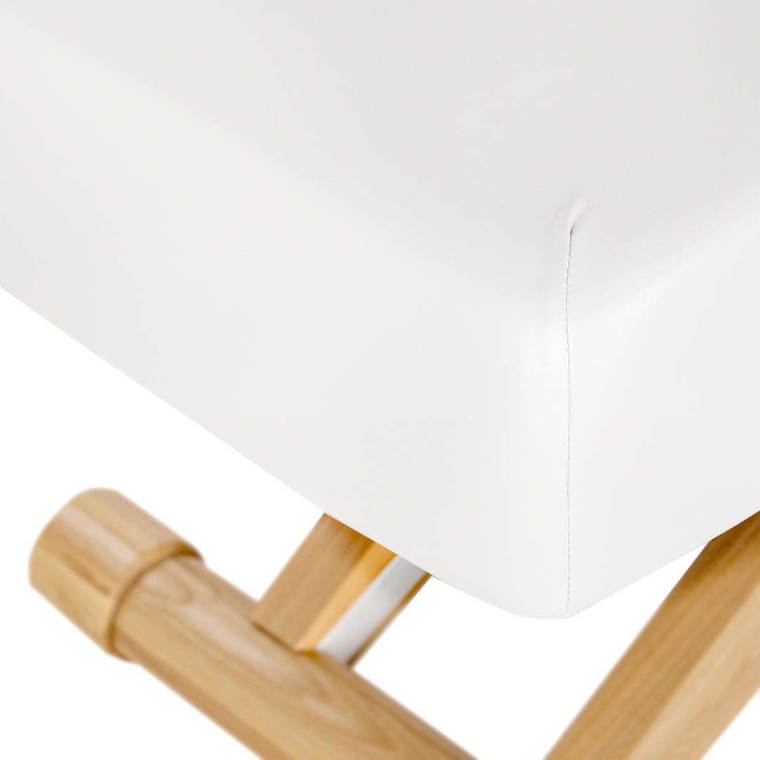 Massagetafel Elektrisch Sillon Siesta Wit-Lichtbruin - afbeelding 14