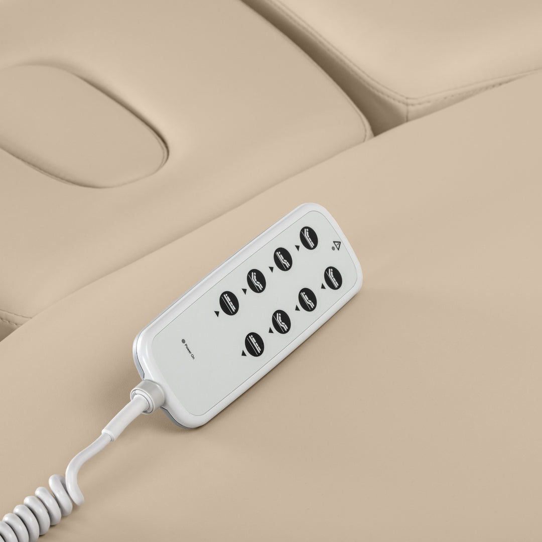 Massagetafel Elektrisch Sillon Relax Beige-Zwart - afbeelding 17