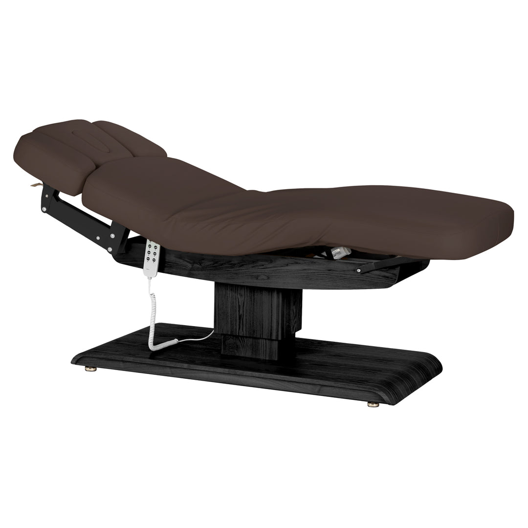 Massagetafel Elektrisch Sillon Relax Donkerbruin-Zwart