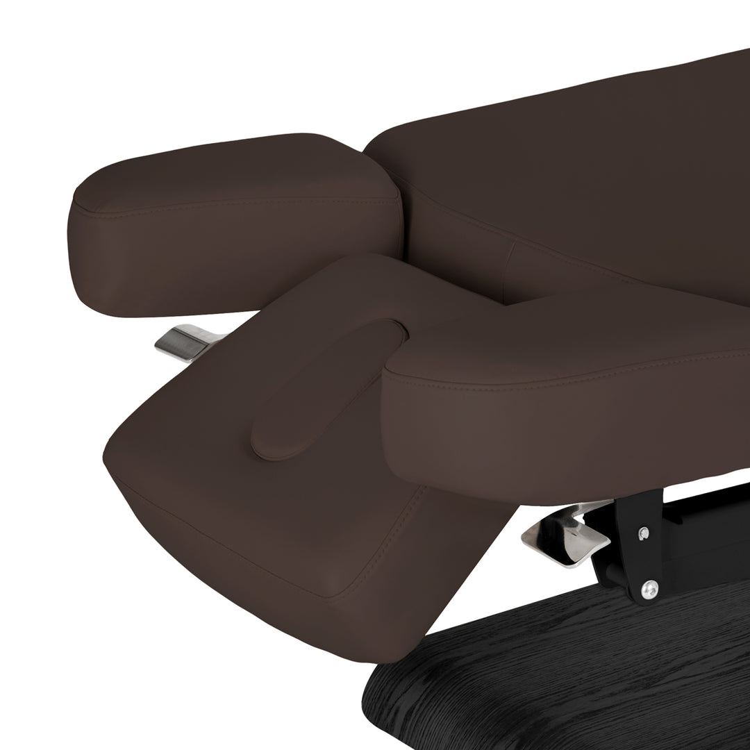 Massagetafel Elektrisch Sillon Relax Donkerbruin-Zwart - afbeelding 14
