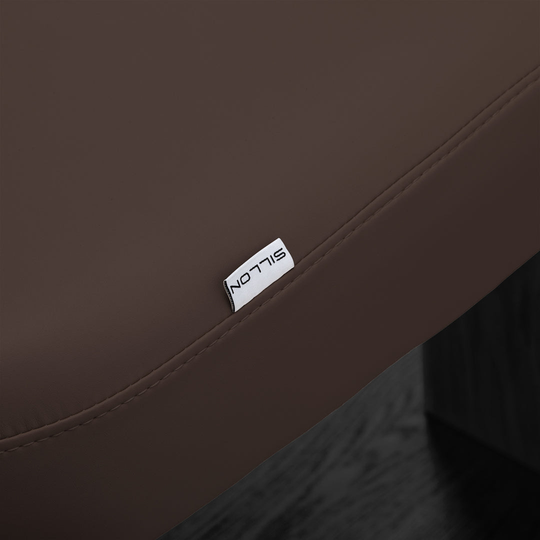 Massagetafel Elektrisch Sillon Relax Donkerbruin-Zwart - afbeelding 18