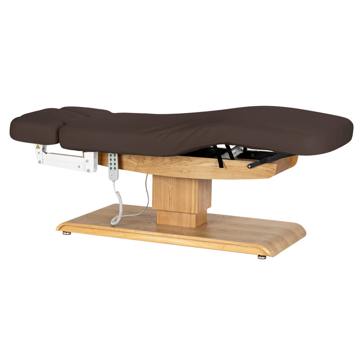 Massagetafel Elektrisch Sillon Relax Donkerbruin-Lichtbruin - afbeelding 3