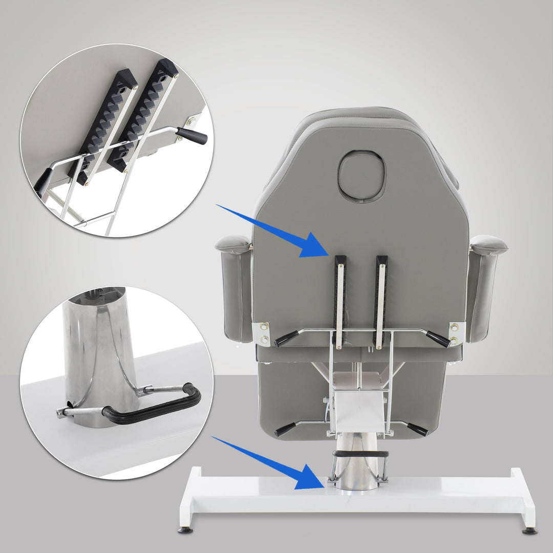 Behandelstoel Hydraulisch 102 Grijs - afbeelding 4
