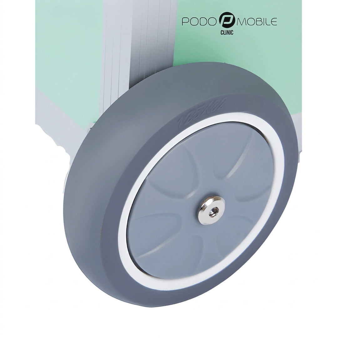 Pedicure Koffer met Trolley PodoMobile Maxi Youth Green