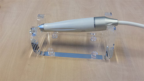 Pedicuremotor Handstukhouder Acryl Tafelmodel