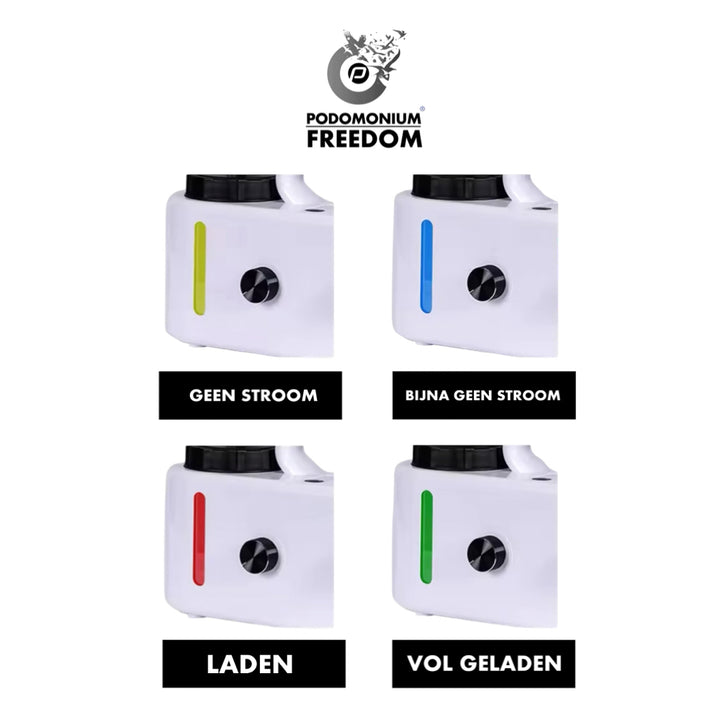 Pedicuremotor Nattechniek Draadloos PodoMonium Freedom