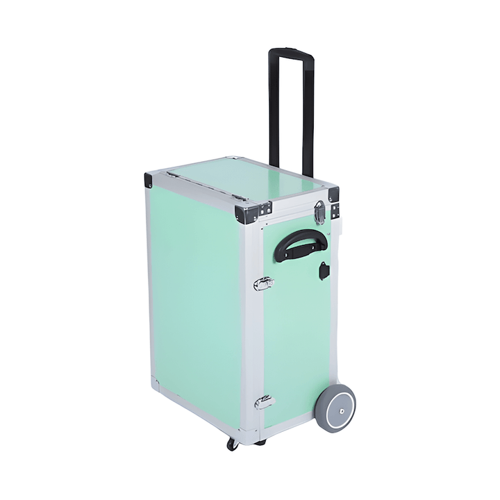 Pedicurekoffer met Trolley PodoMobile Maxi Youth Green 1