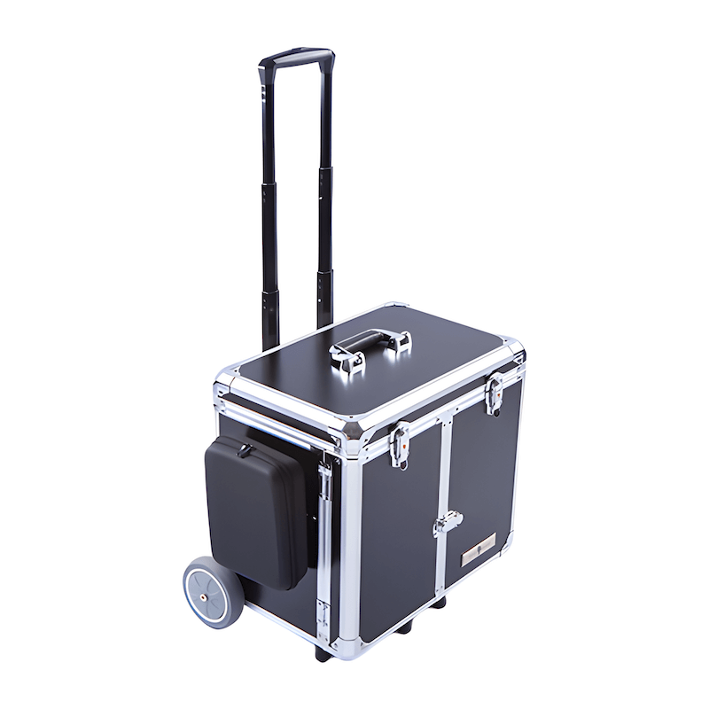 Pedicurekoffer met Trolley PodoMobile Midi Brush Black 2