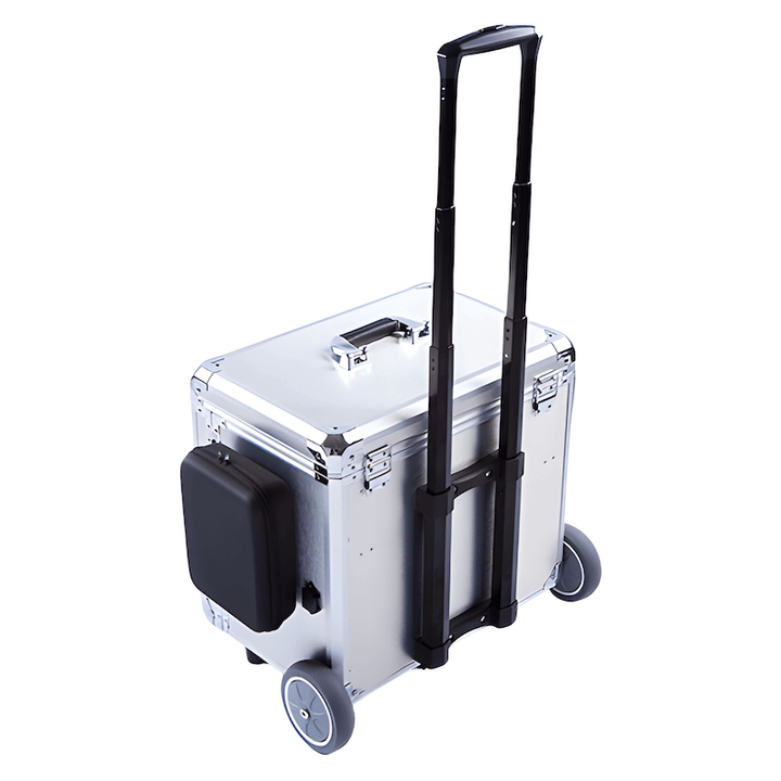 Pedicurekoffer met Trolley PodoMobile Midi Brush Silver 5