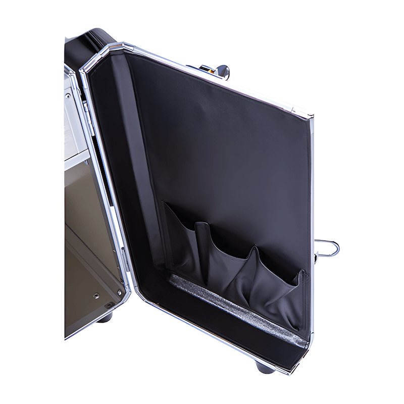 Pedicurekoffer met Trolley PodoMobile Midi Grey Blue 9