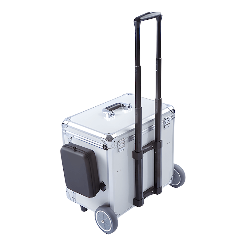 Pedicurekoffer met Trolley PodoMobile Midi Pearl White 4
