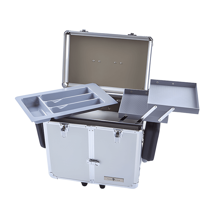 Pedicurekoffer met Trolley PodoMobile Midi Pearl White 6