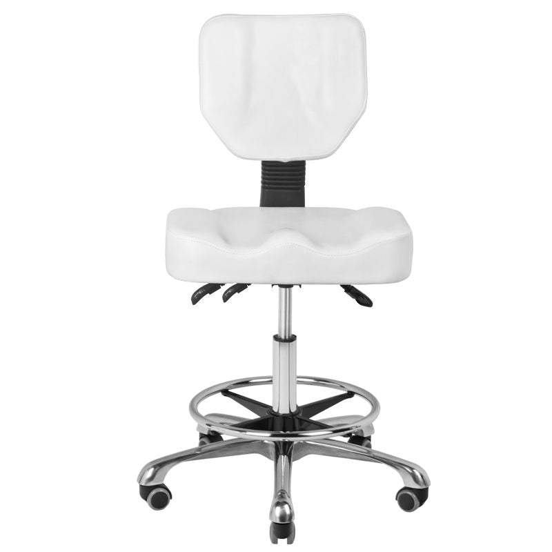 Tabouret Verstelbaar A-4299 Wit - afbeelding 3