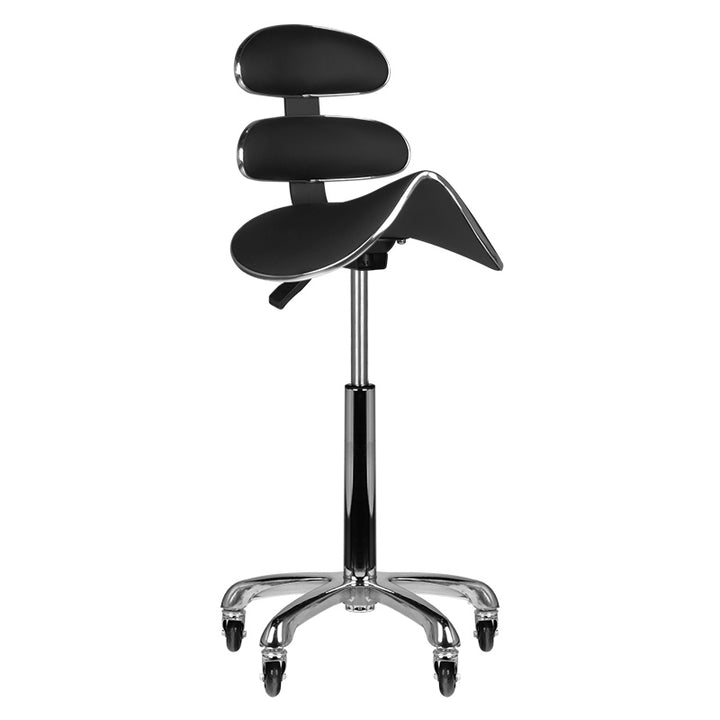 Zadelkruk Verstelbaar Eco Leder AM-880 Zwart - afbeelding 5
