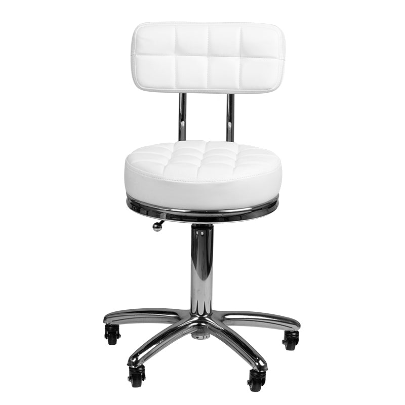 Tabouret Verstelbaar AM-877 Wit - afbeelding 4