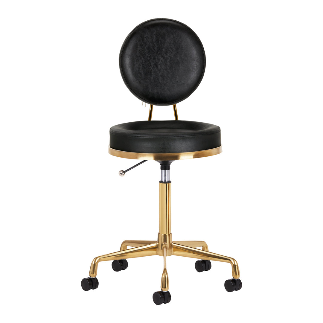 Tabouret Verstelbaar H5 Goud-Zwart - afbeelding 2