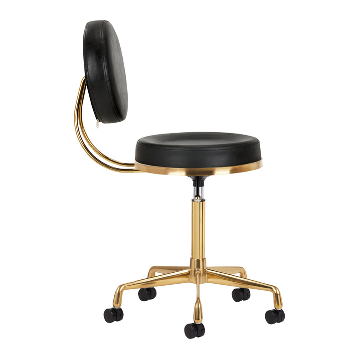 Tabouret Verstelbaar H5 Goud-Zwart - afbeelding 4