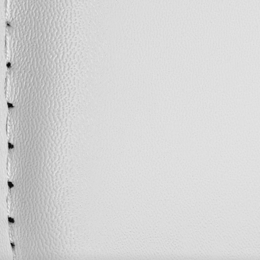 Barkruk met Rugleuning Verstelbaar QS-B08 Wit - afbeelding 5